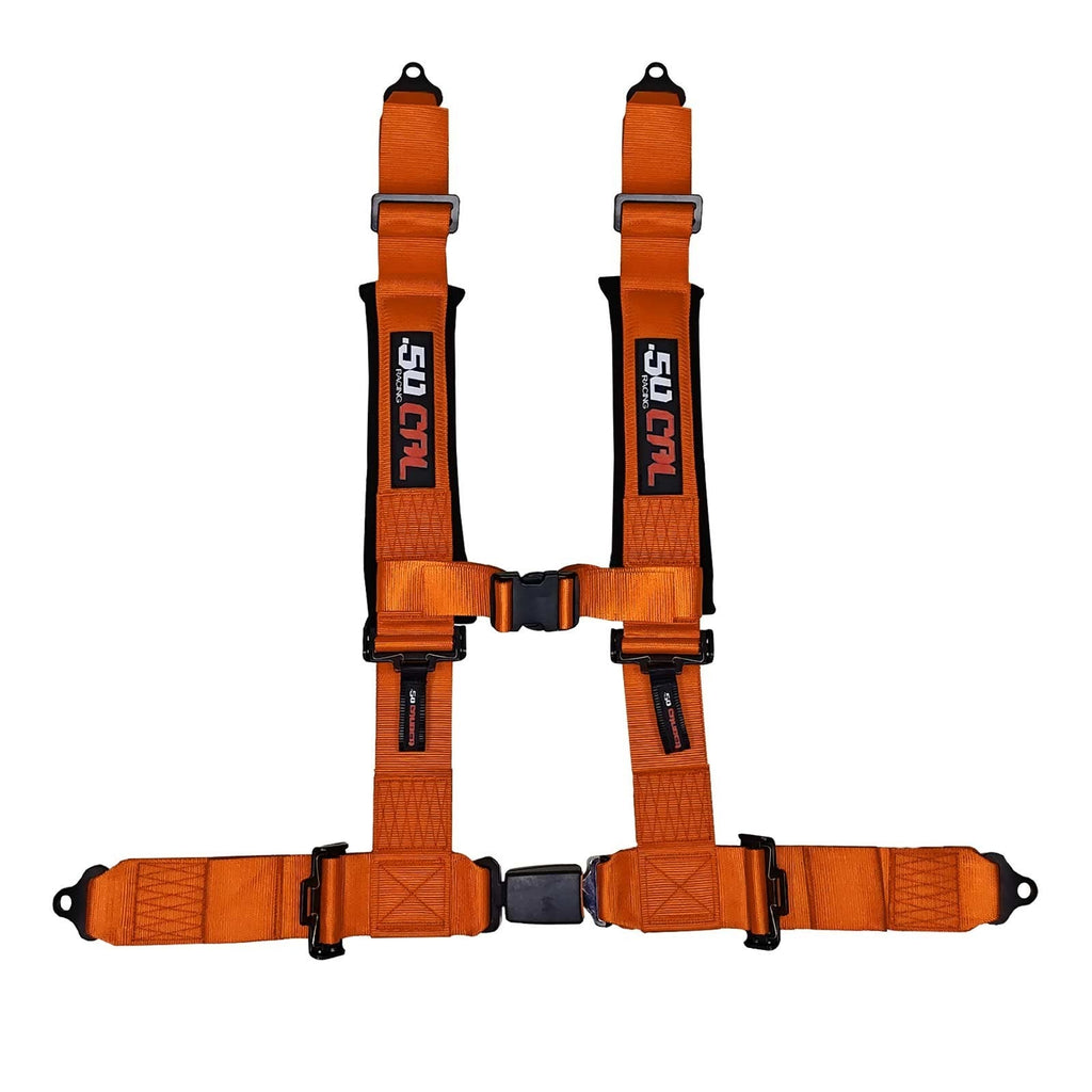 2" & 3" 4 point Harness with push button release