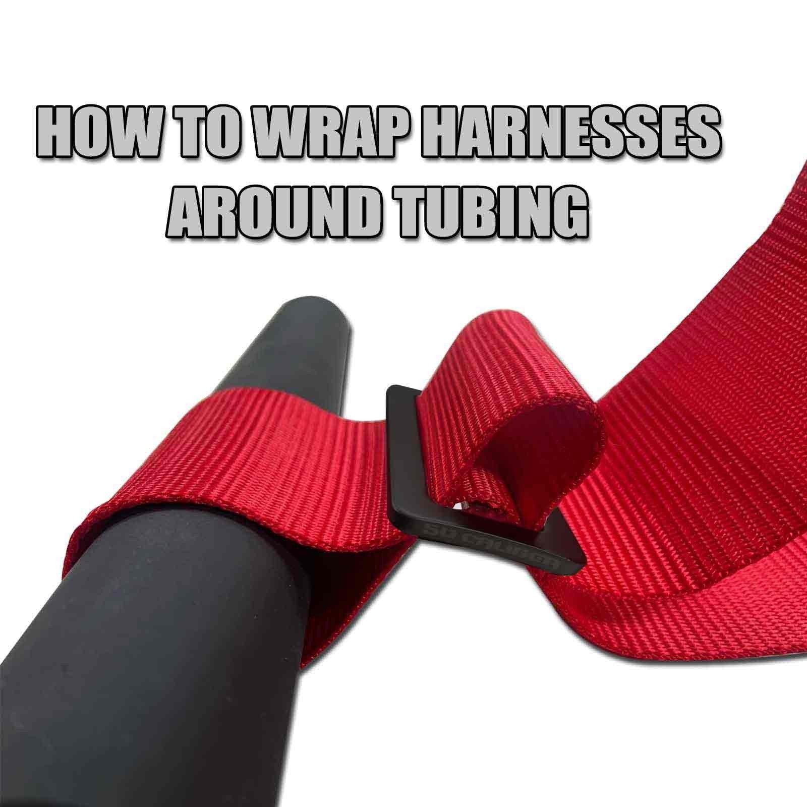 2" & 3" 4 point Harness with push button release
