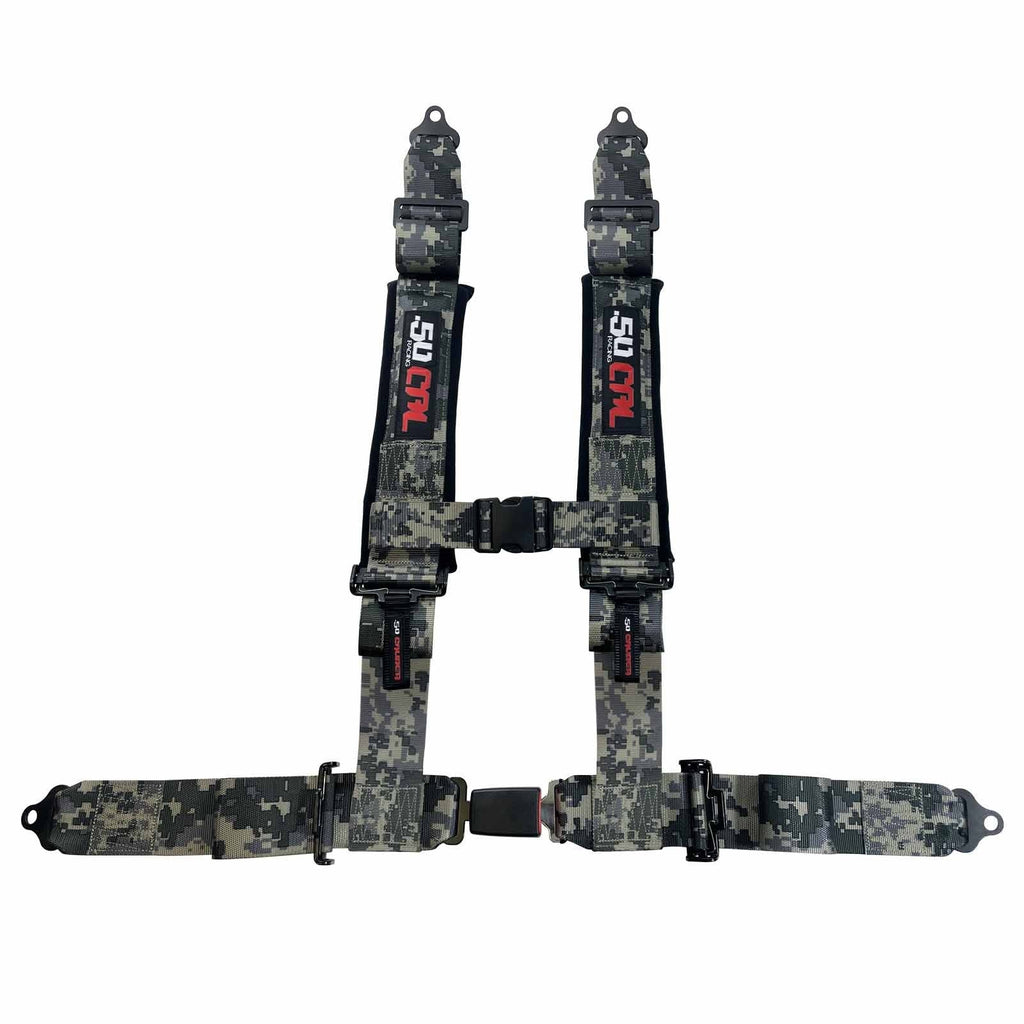 2" & 3" 4 point Harness with push button release