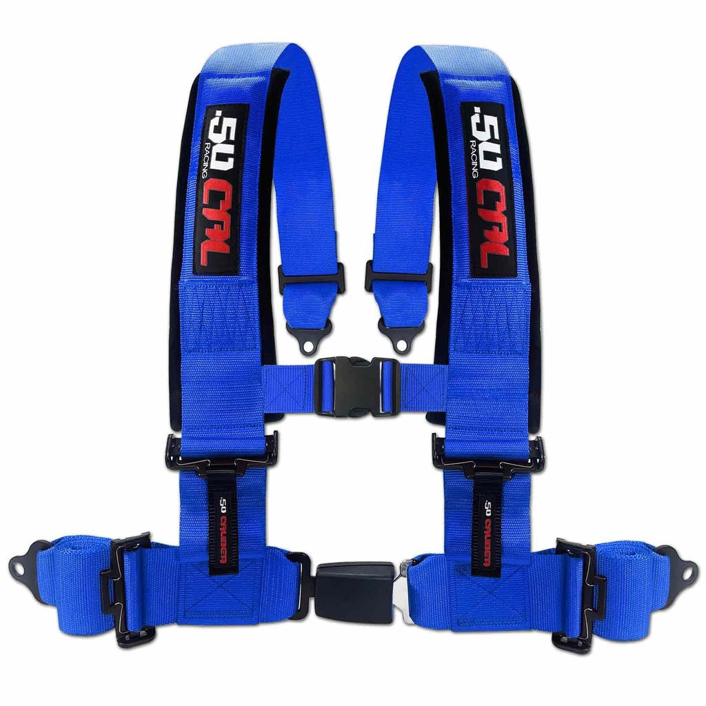 2" & 3" 4 point Harness with push button release