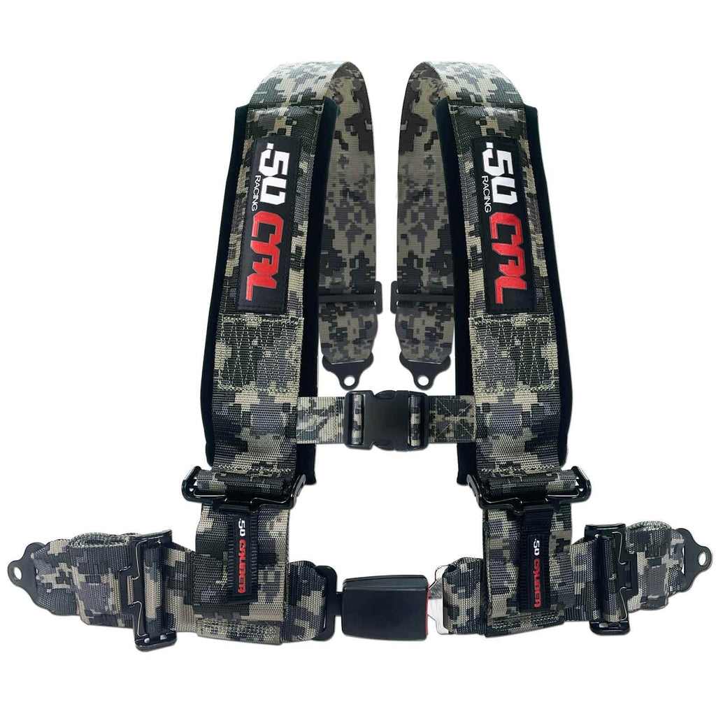 2" & 3" 4 point Harness with push button release
