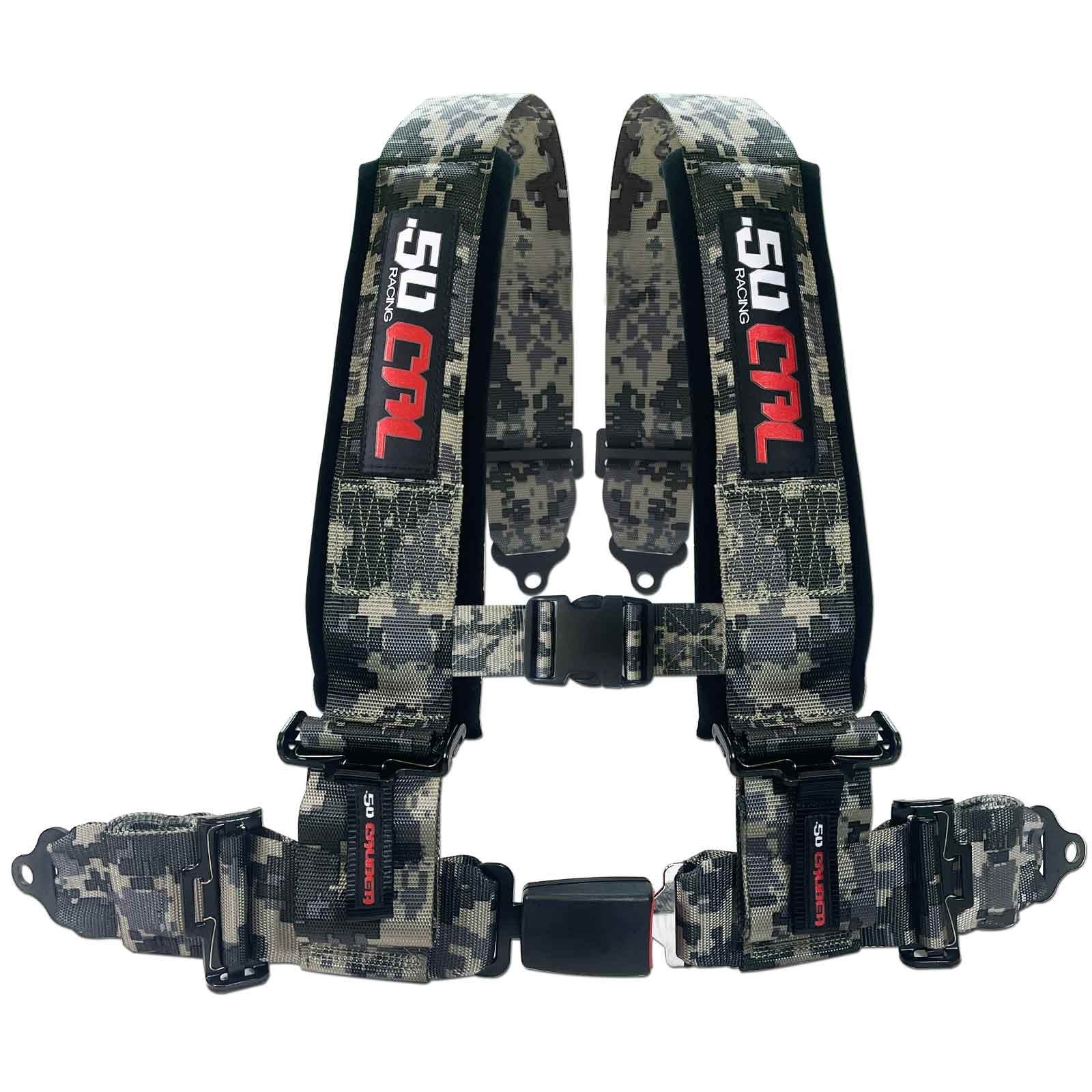 2" & 3" 4 point Harness with push button release