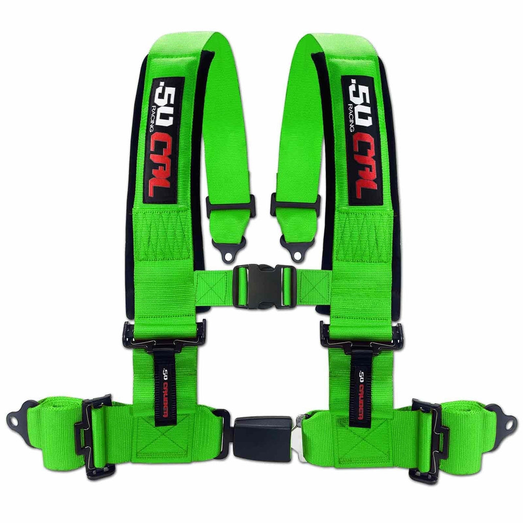 2" & 3" 4 point Harness with push button release