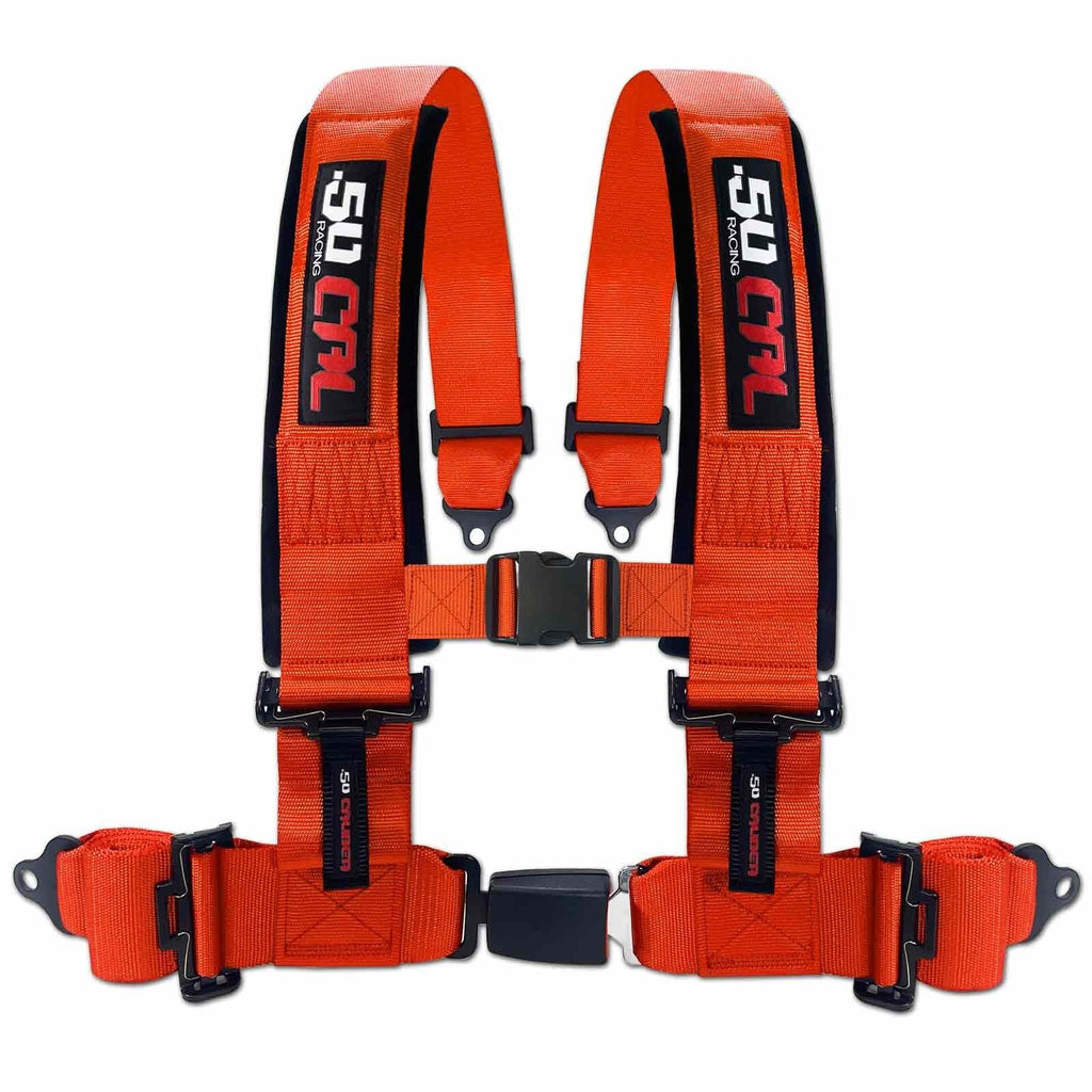 2" & 3" 4 point Harness with push button release