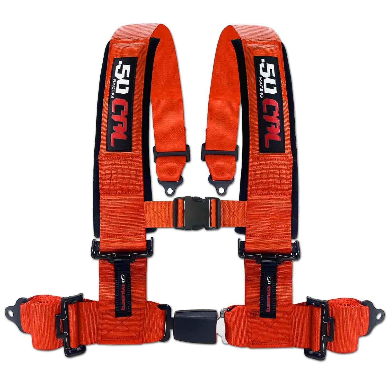 2" & 3" 4 point Harness with push button release