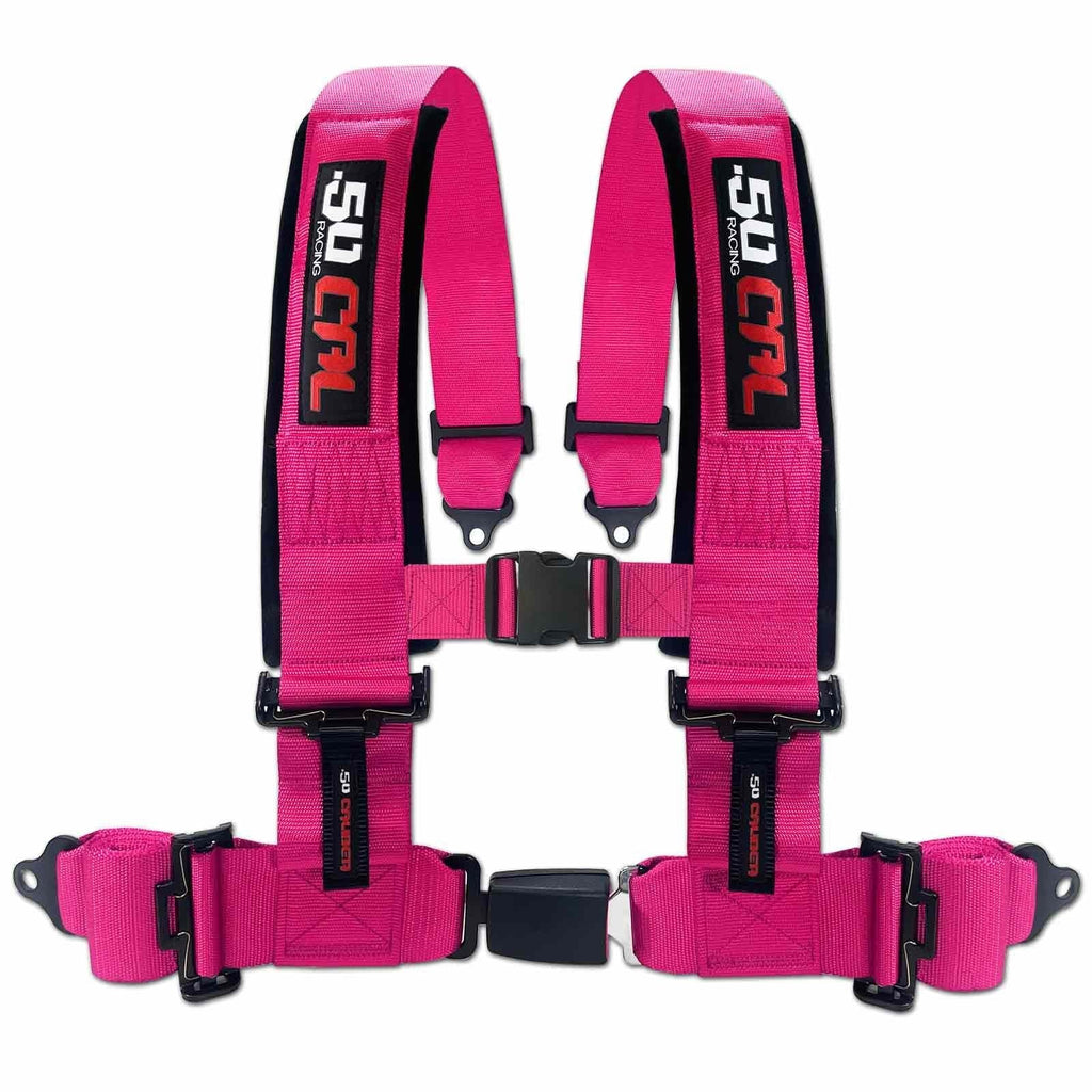 2" & 3" 4 point Harness with push button release
