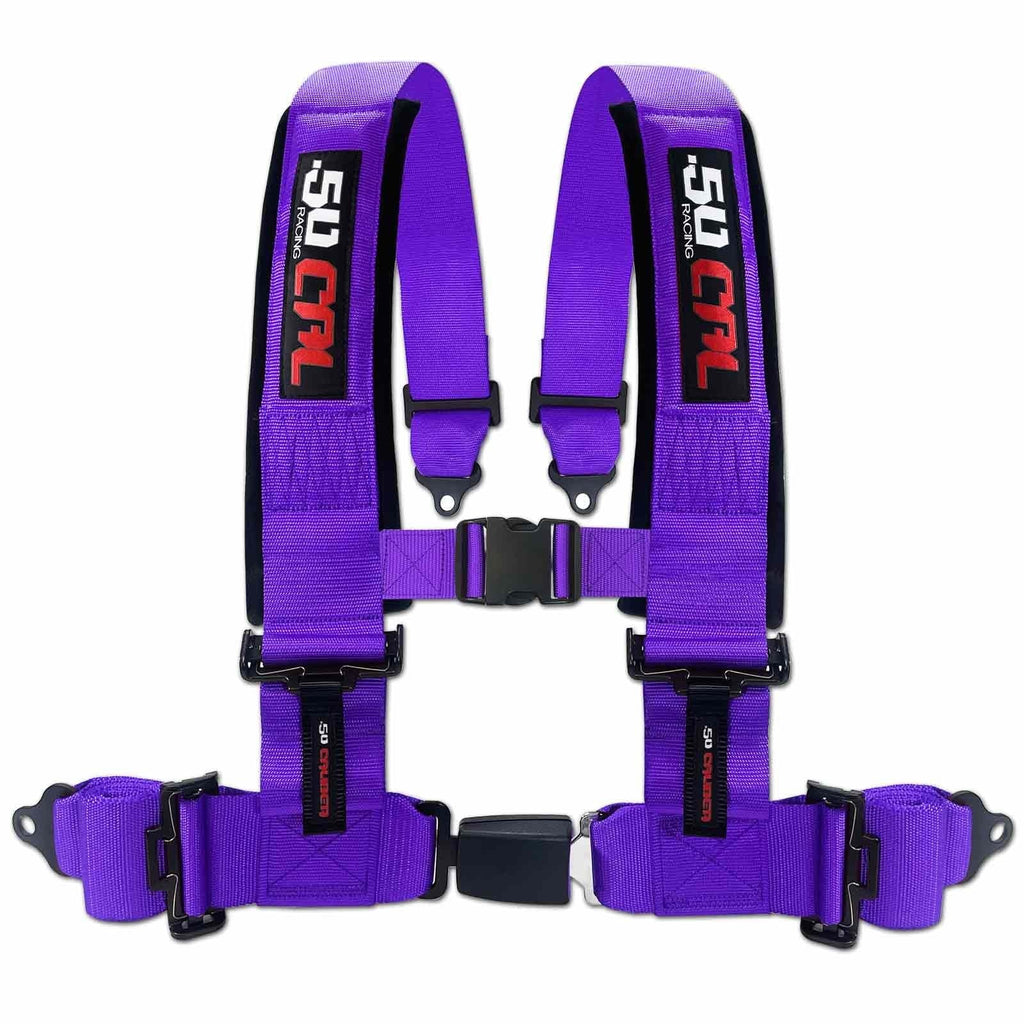2" & 3" 4 point Harness with push button release