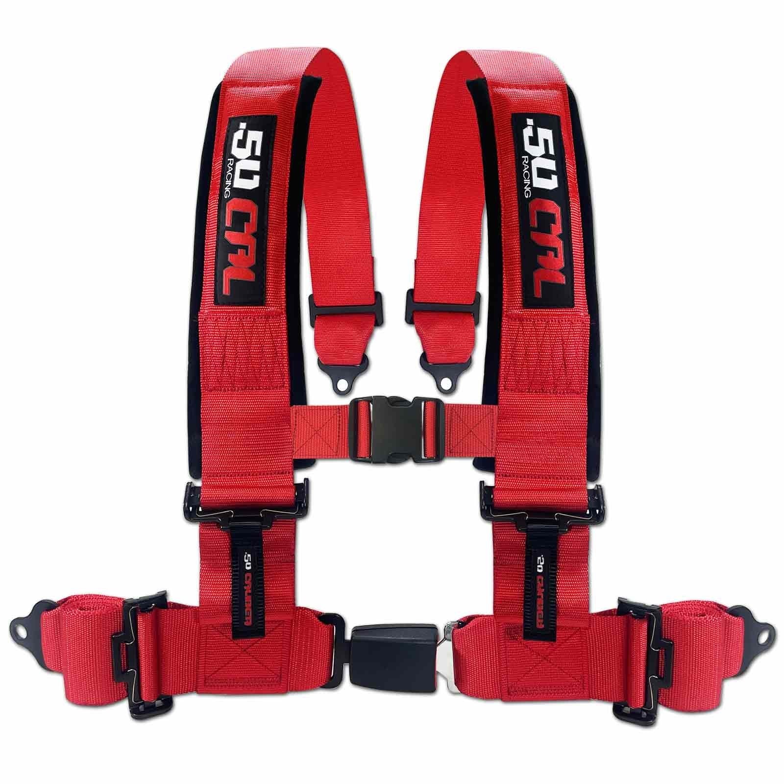 2" & 3" 4 point Harness with push button release