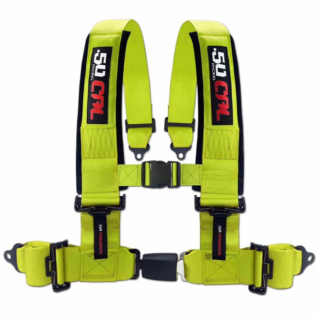 2" & 3" 4 point Harness with push button release