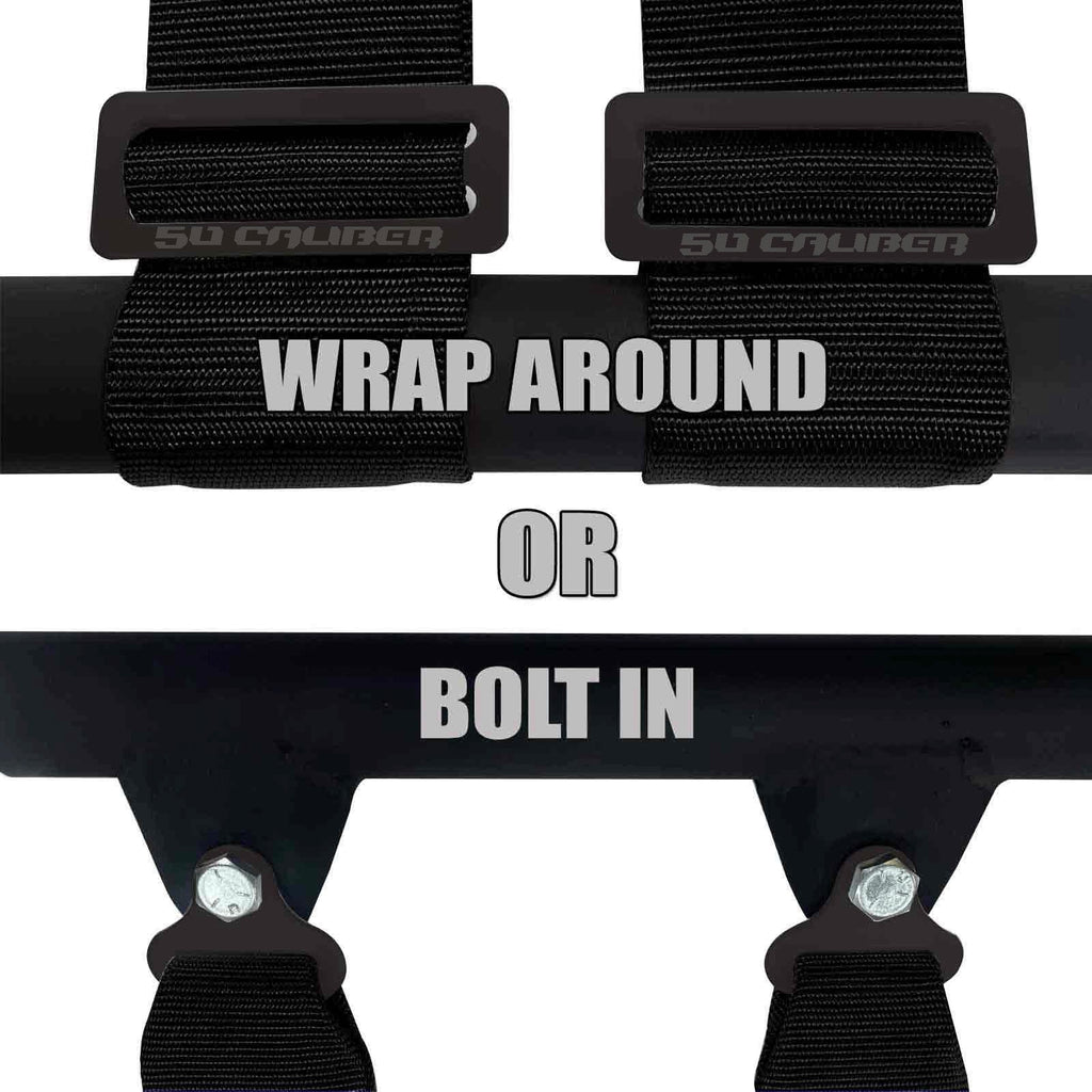 2" & 3" 4 point Harness with push button release