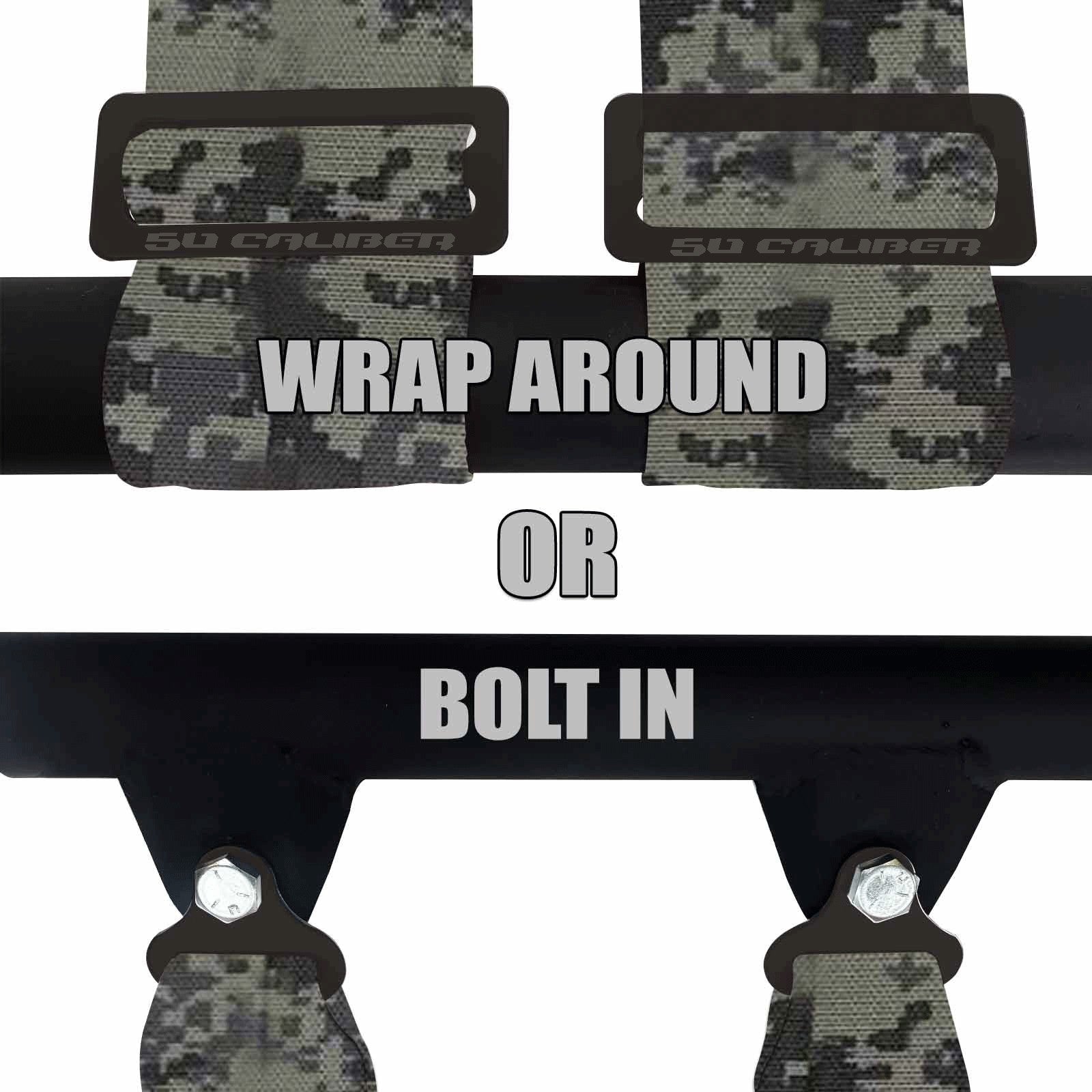 2" & 3" 4 point Harness with push button release