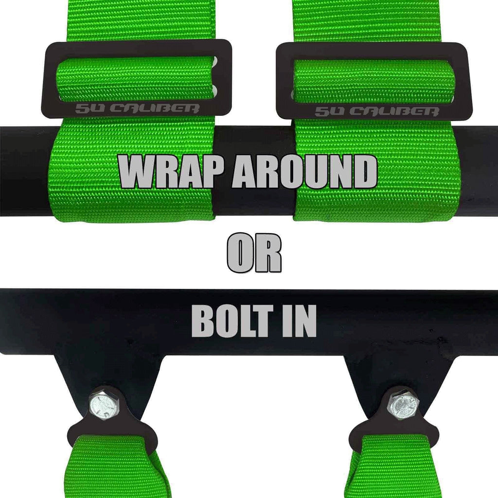 2" & 3" 4 point Harness with push button release