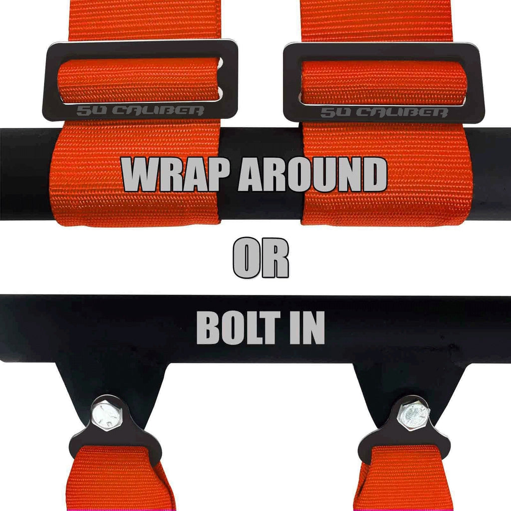 2" & 3" 4 point Harness with push button release