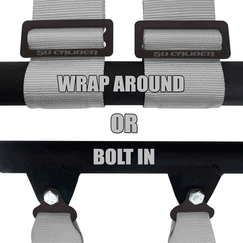 2" & 3" 4 point Harness with push button release