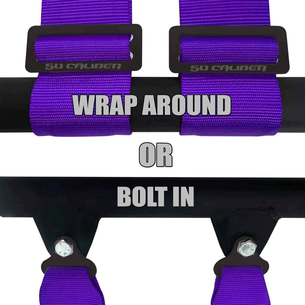 2" & 3" 4 point Harness with push button release