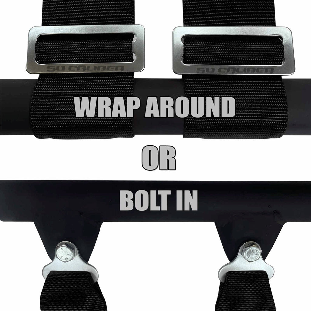 2" 4 point Harness 50 Caliber Racing Harness