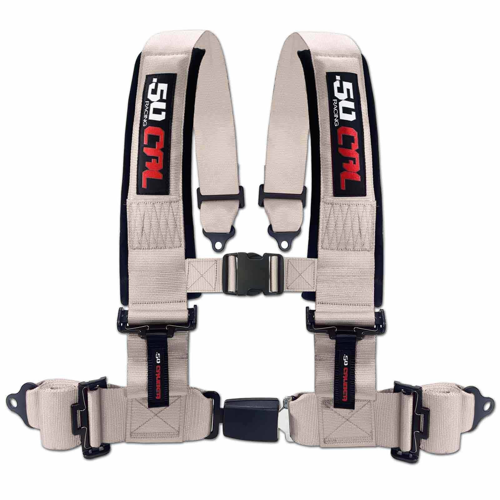 2" & 3" 4 point Harness with push button release