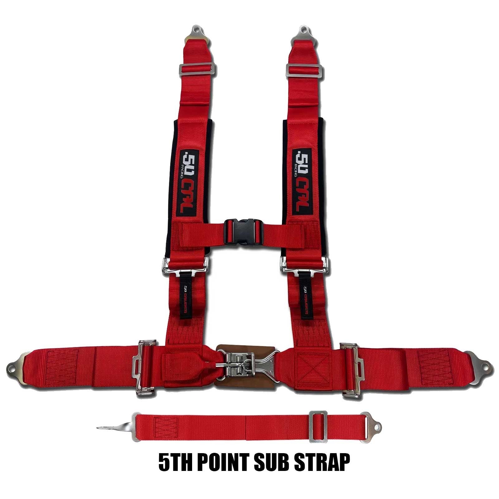 2" 5 point Harness 50 Caliber Racing Harness