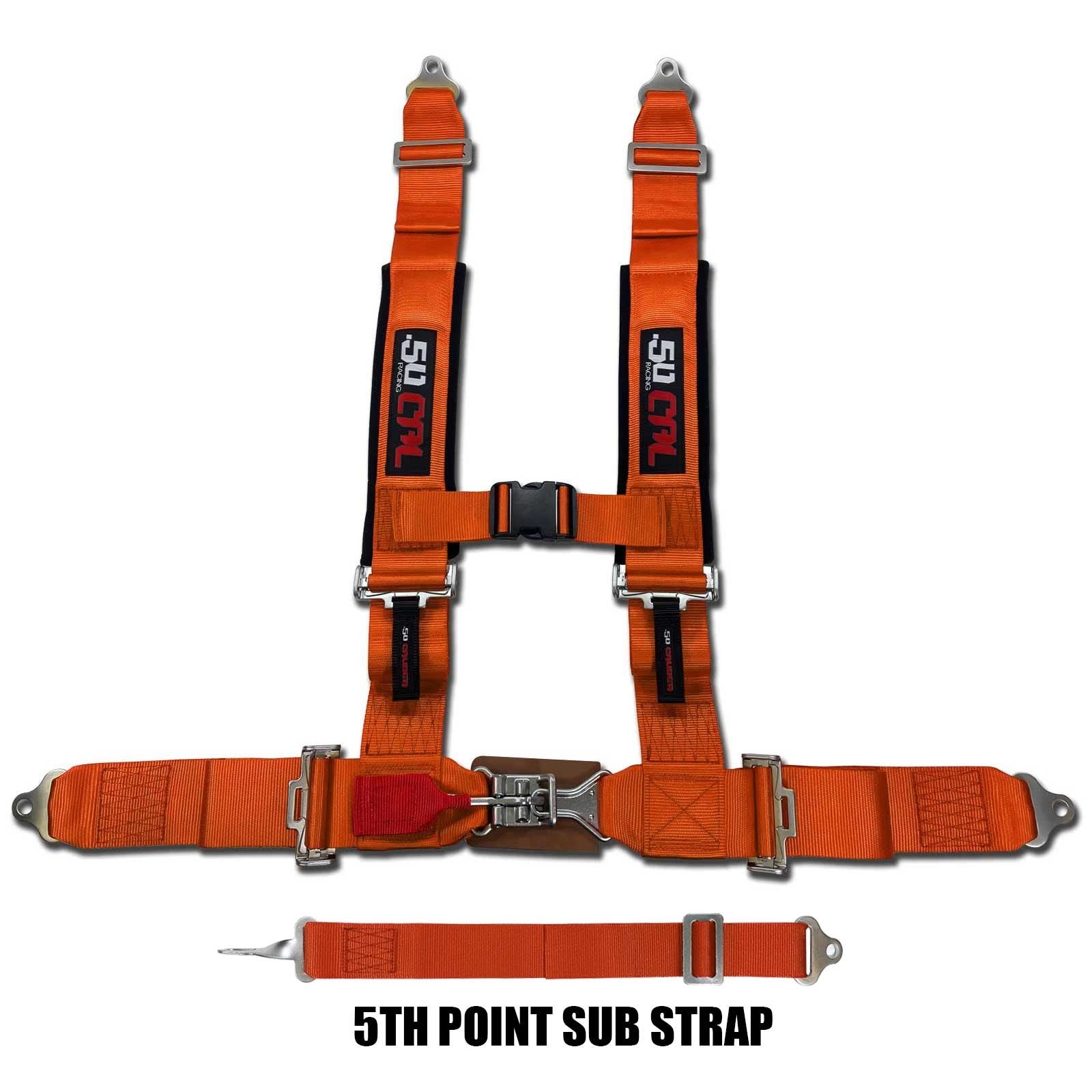 3" 5 point Harness 50 Caliber Racing Harness