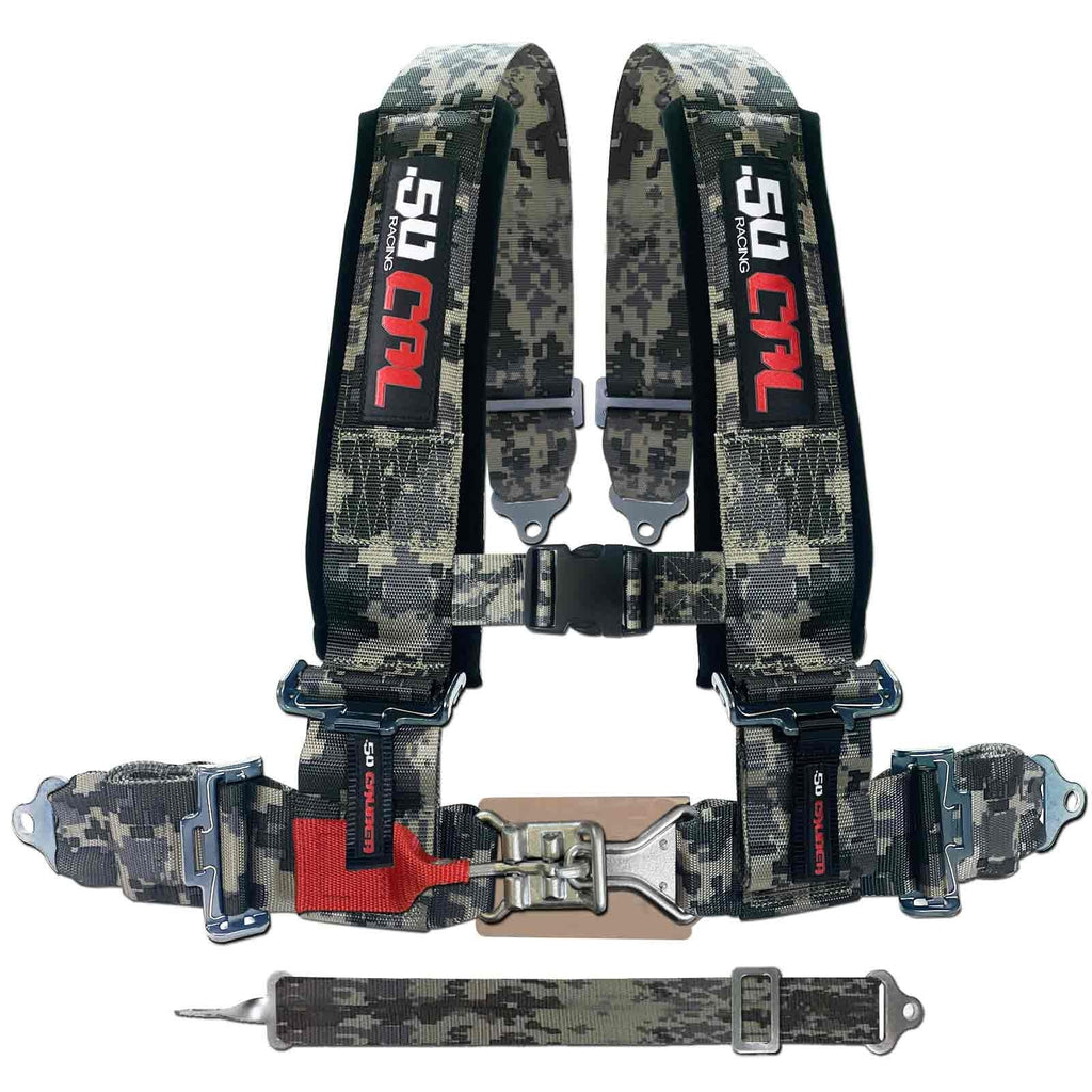 2" 5 point Harness 50 Caliber Racing Harness