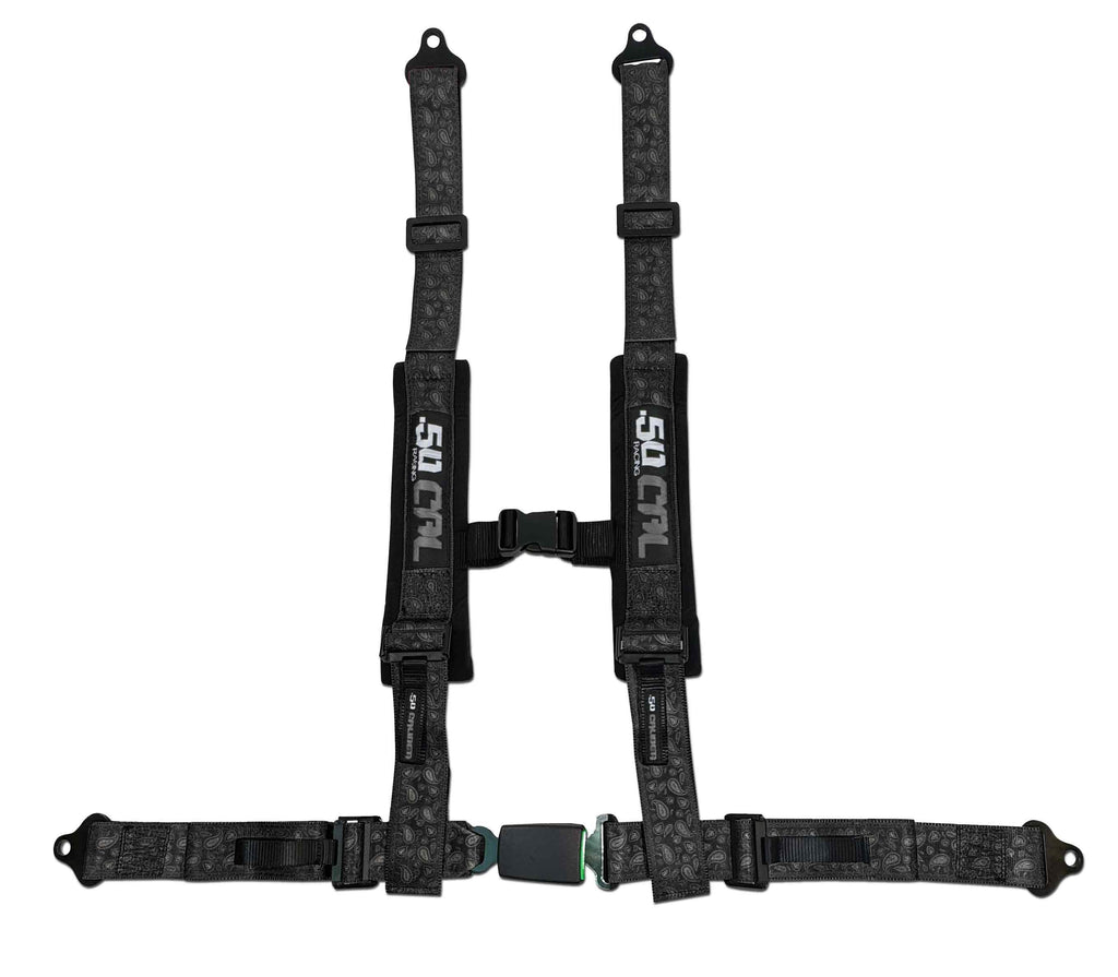 2" & 3" 4 point Harness with push button release "Elite Series"
