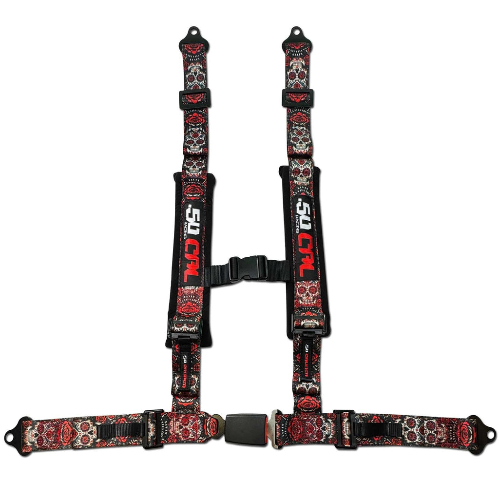 2" & 3" 4 point Harness with push button release "Elite Series"