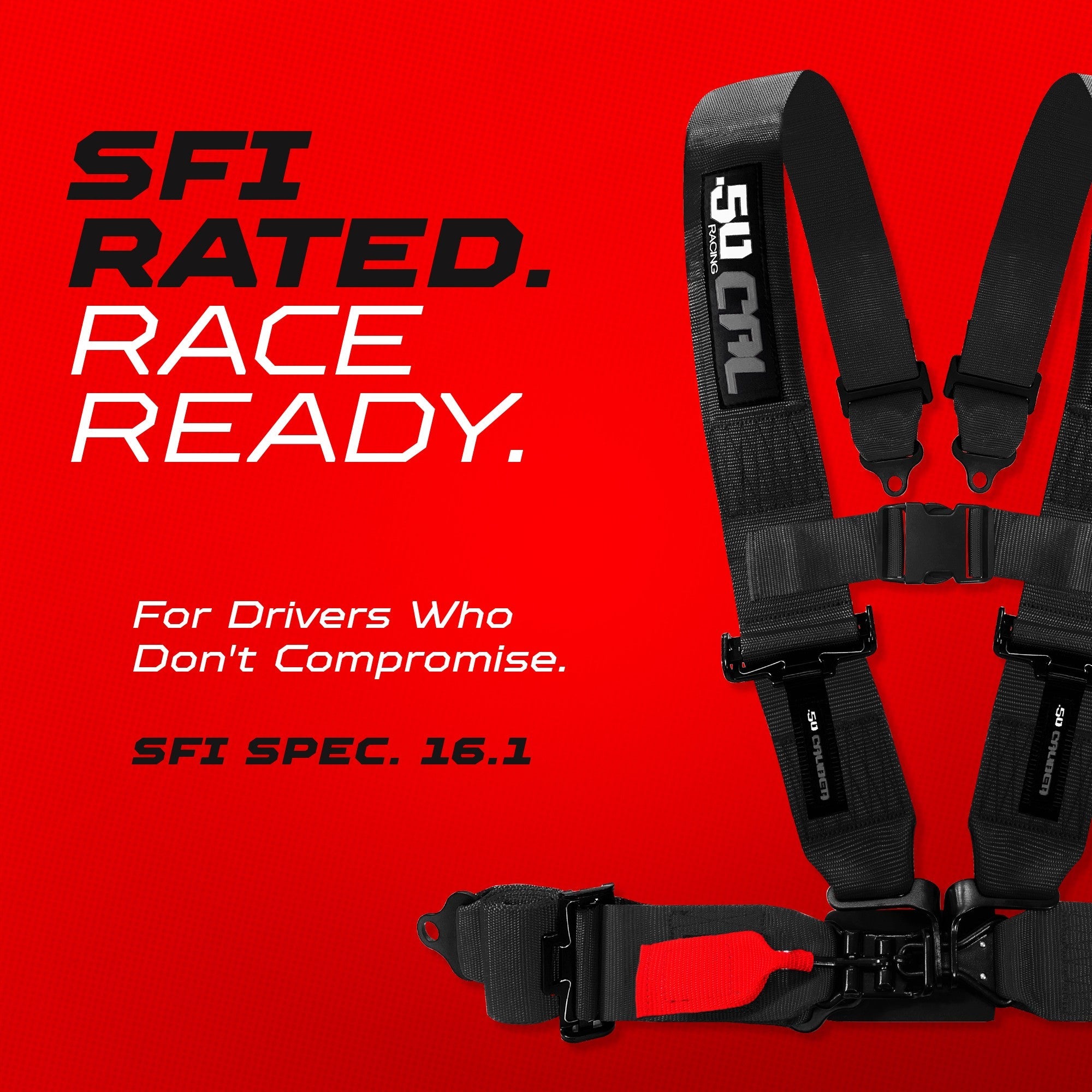 SFI Approved 2" and  3" 5 point Harness, Racing Harness