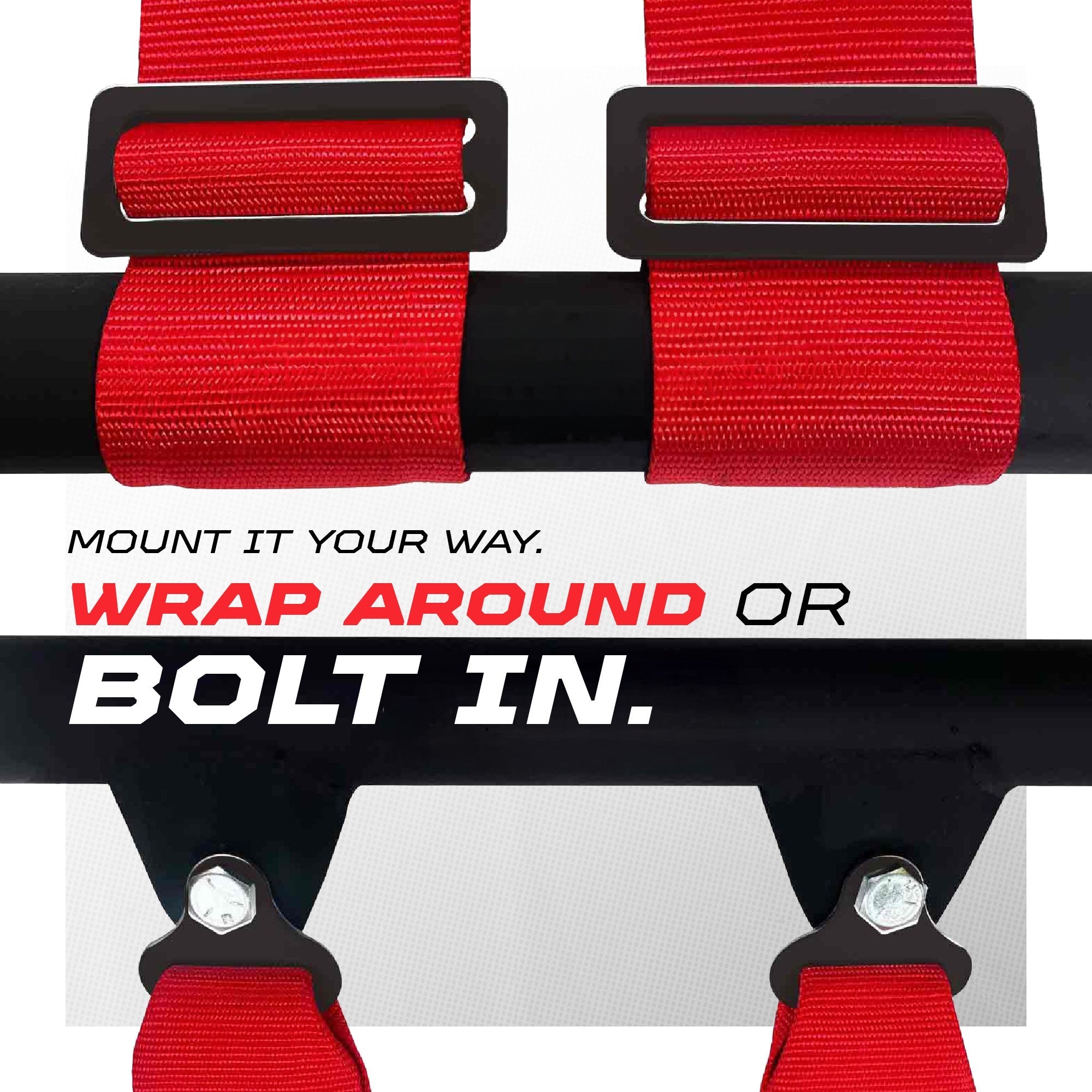 SFI Approved 2" and  3" 5 point Harness, Racing Harness