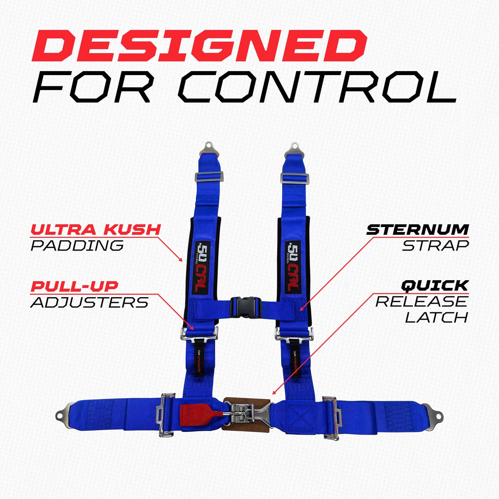 3" 5 point Harness 50 Caliber Racing Harness