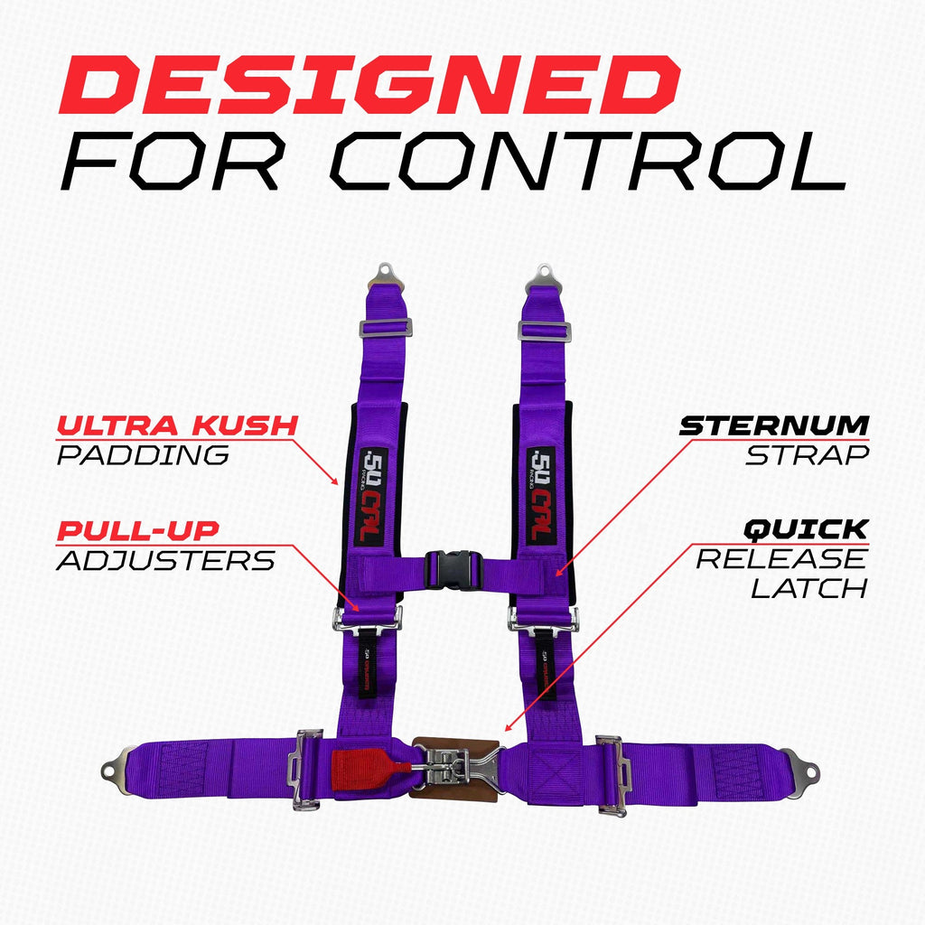 3" 5 point Harness 50 Caliber Racing Harness