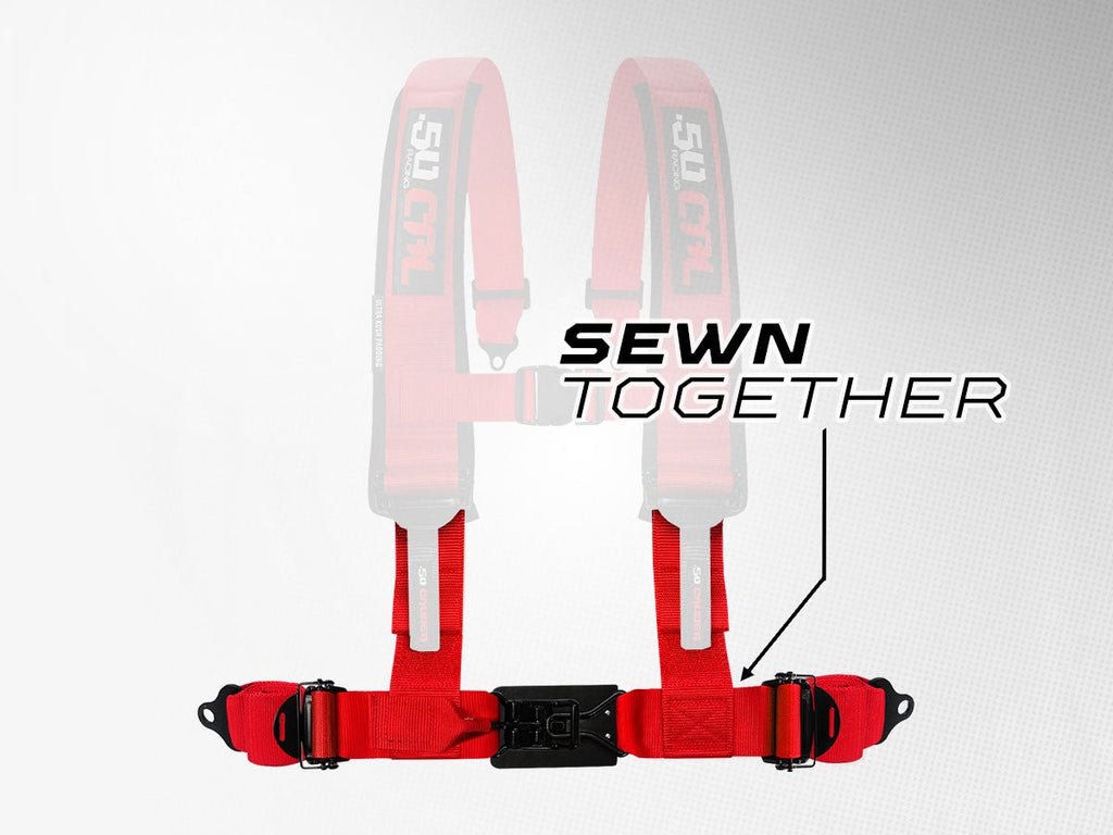 2" & 3" 4pt & 5pt Elite Series Race Latch "EZ" Adjust Harness
