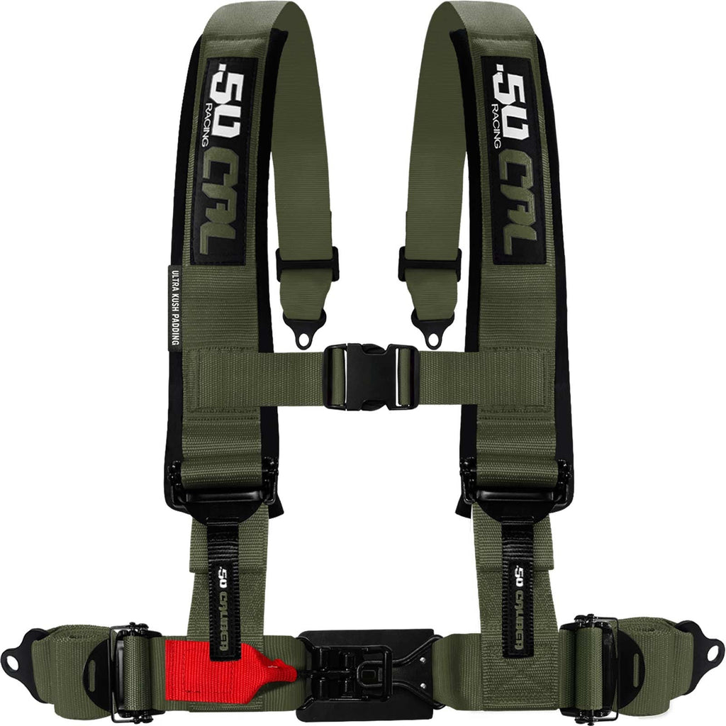 2" & 3" 4pt & 5pt Elite Series Race Latch "EZ" Adjust Harness