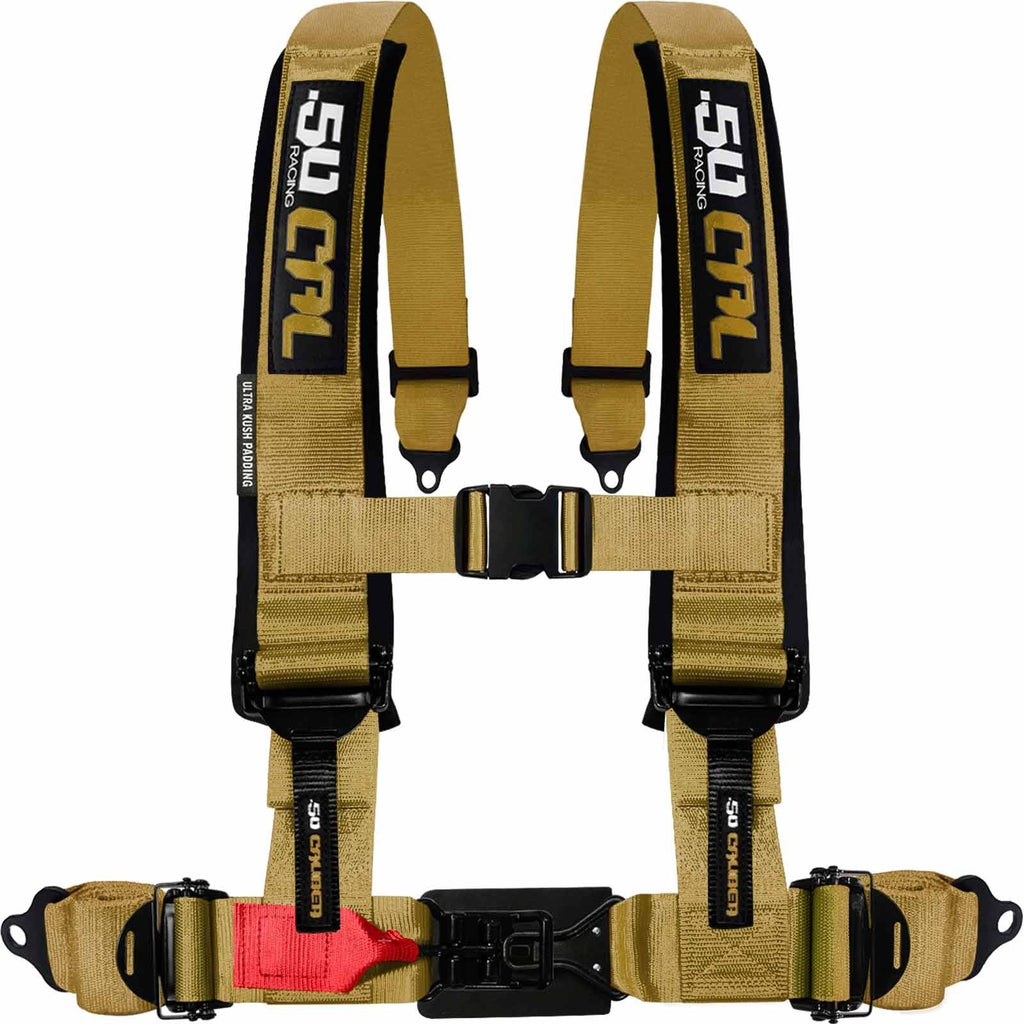 2" & 3" 4pt & 5pt Elite Series Race Latch "EZ" Adjust Harness