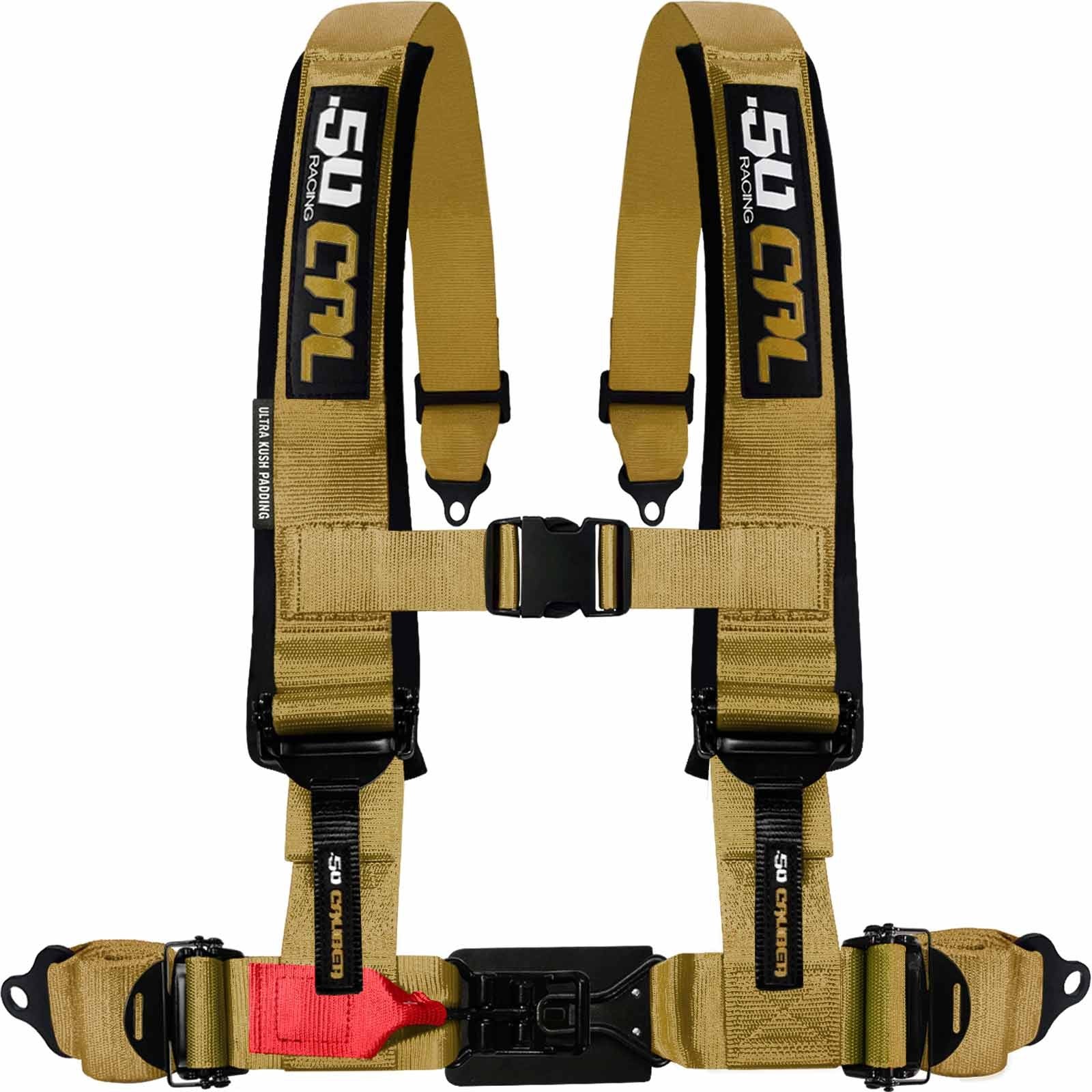 2" & 3" 4pt & 5pt Elite Series Race Latch "EZ" Adjust Harness