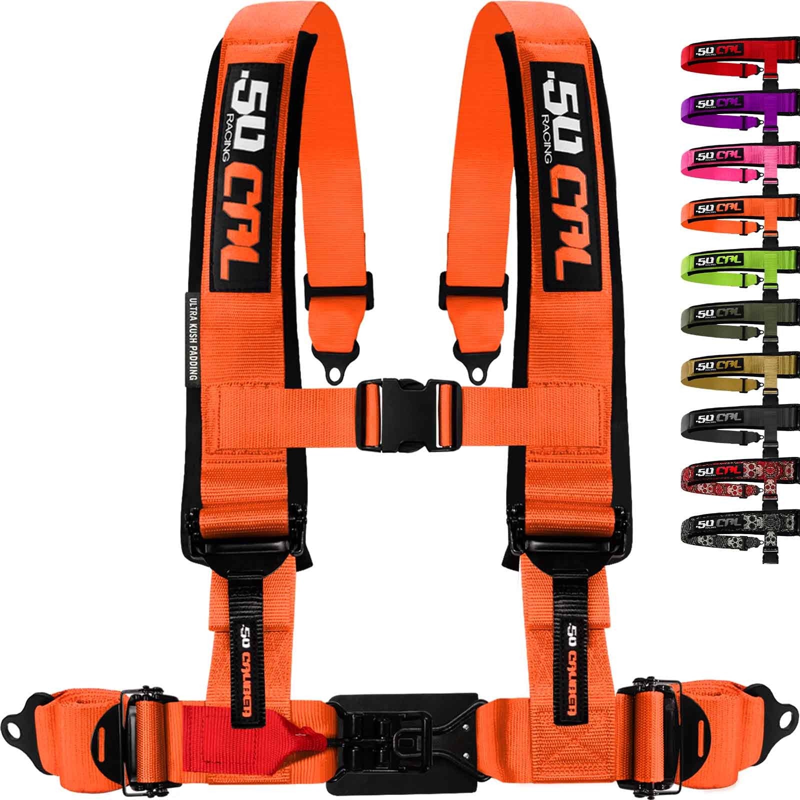 2" & 3" 4pt & 5pt Elite Series Race Latch "EZ" Adjust Harness