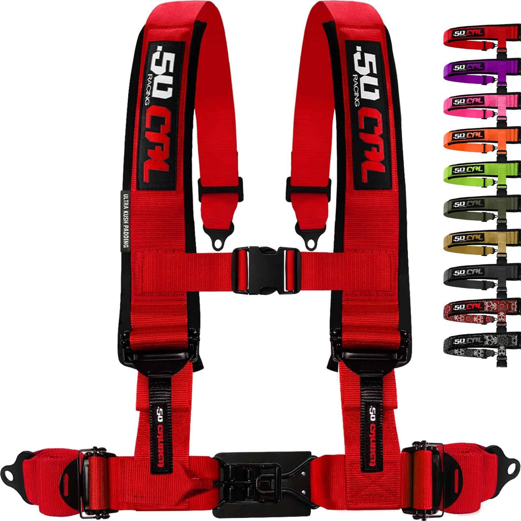 2" & 3" 4pt & 5pt Elite Series Race Latch "EZ" Adjust Harness