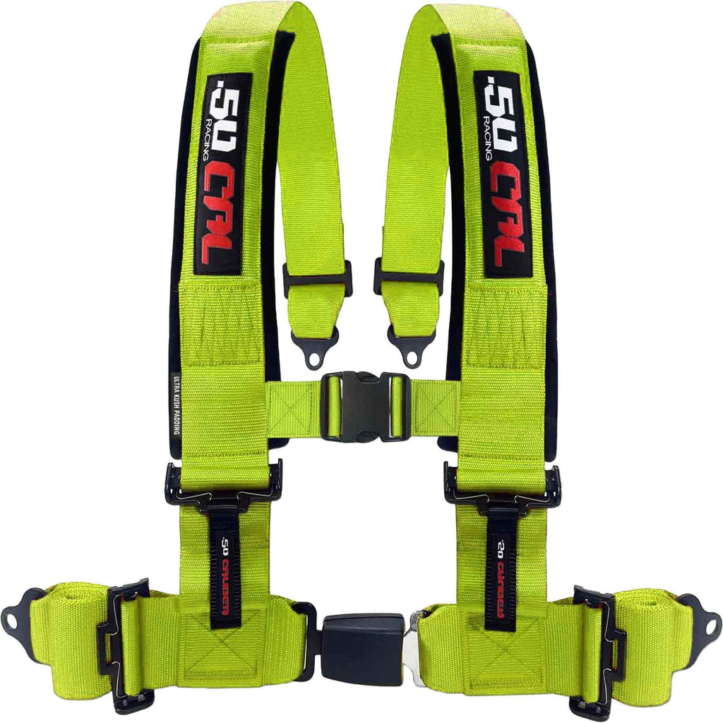2" & 3" 4 point Harness with push button release