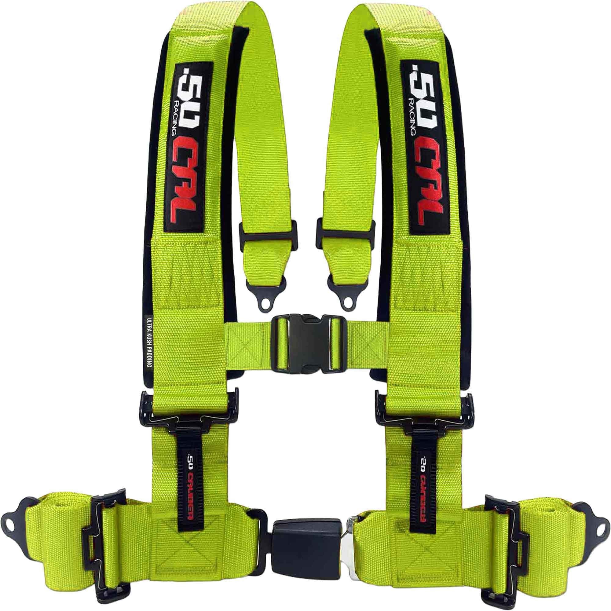 2" & 3" 4 point Harness with push button release