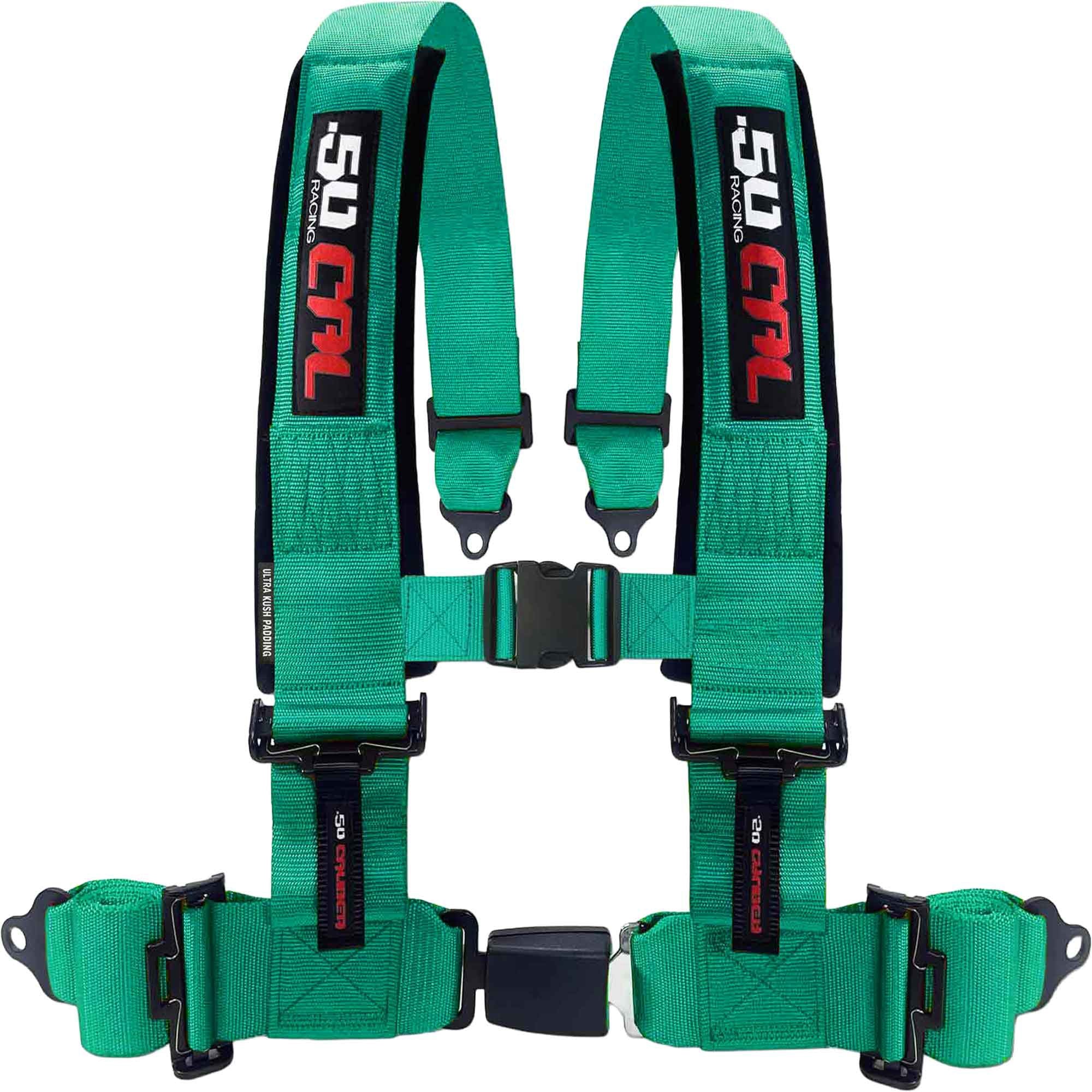 2" & 3" 4 point Harness with push button release