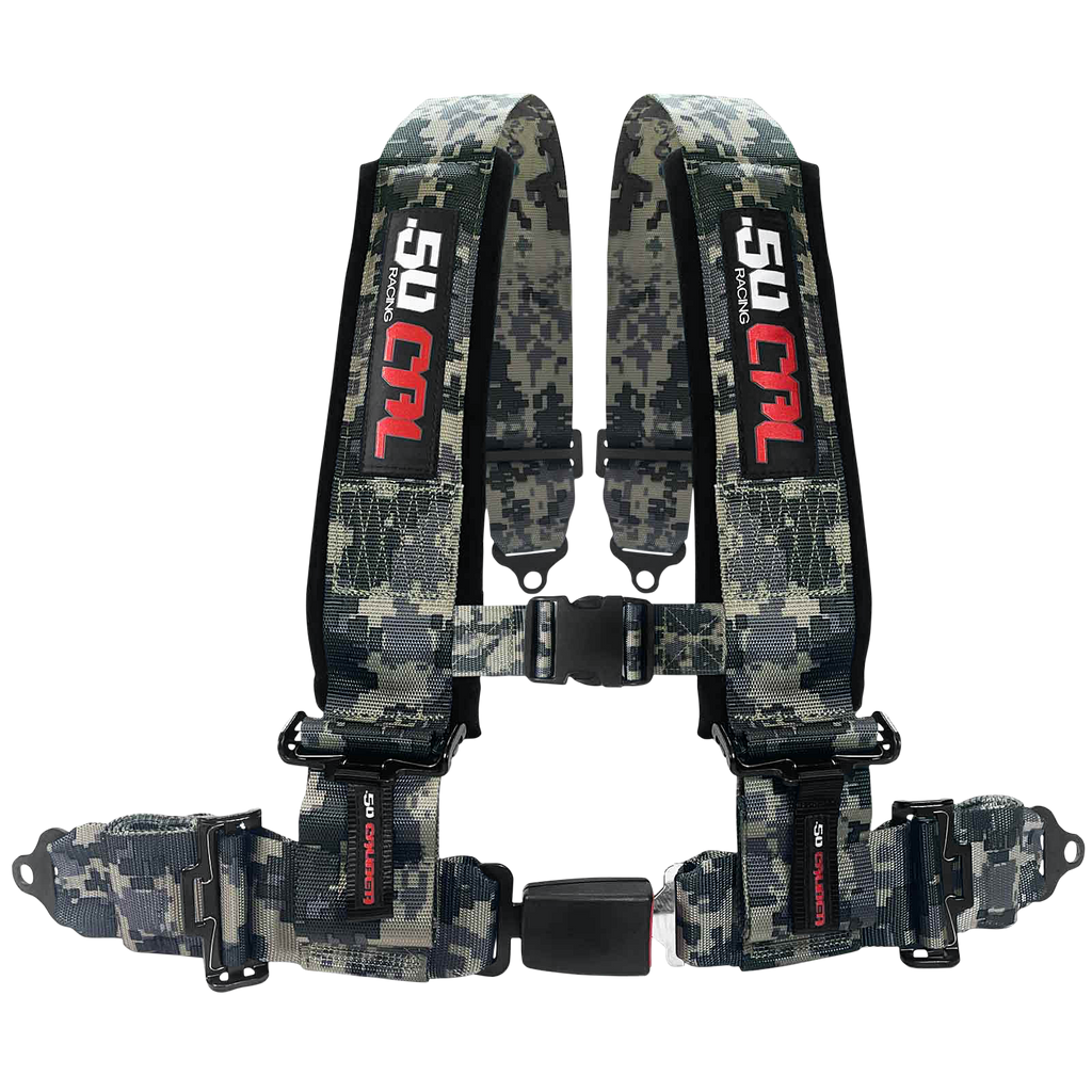 2" & 3" 4 point Harness with push button release