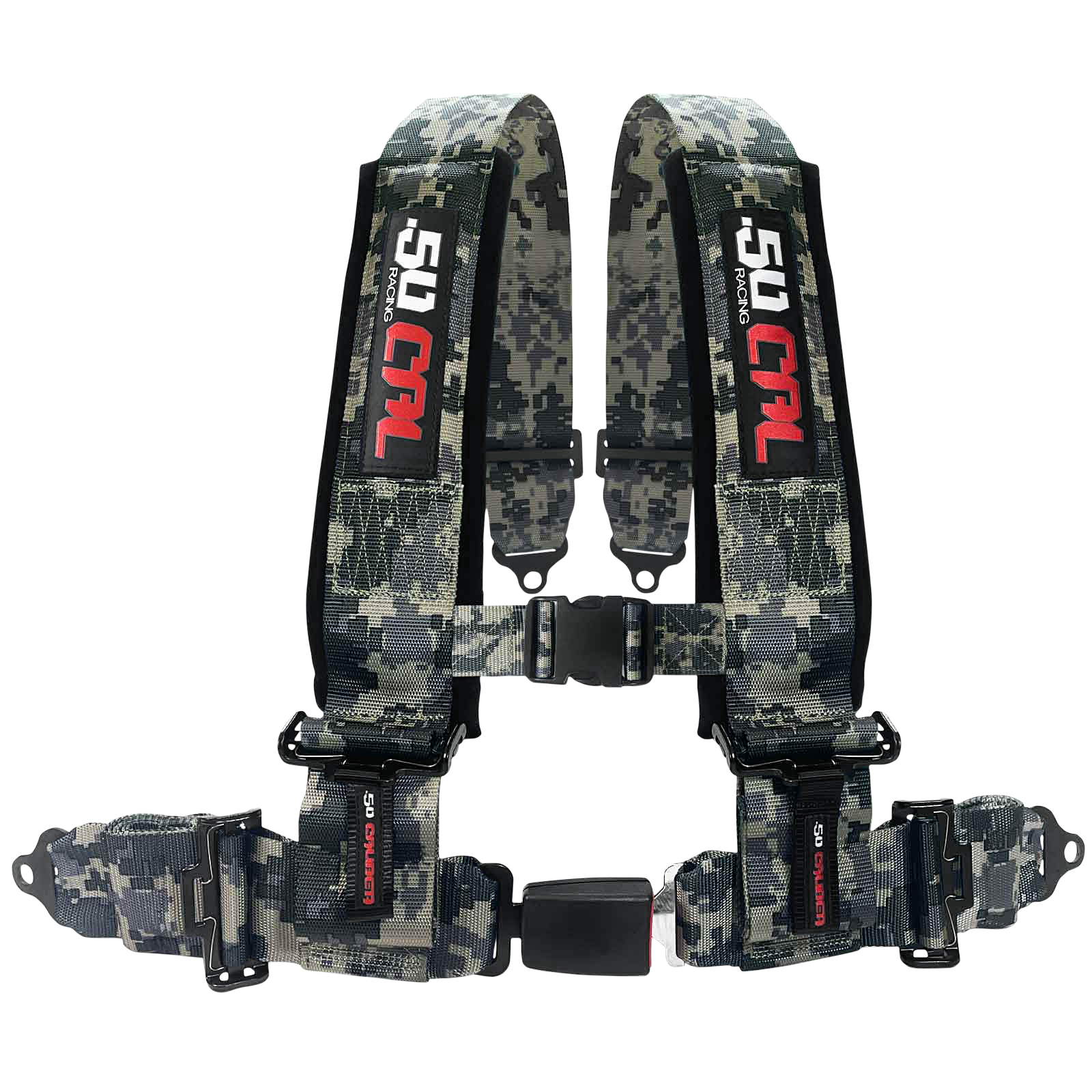 2" & 3" 4 point Harness with push button release