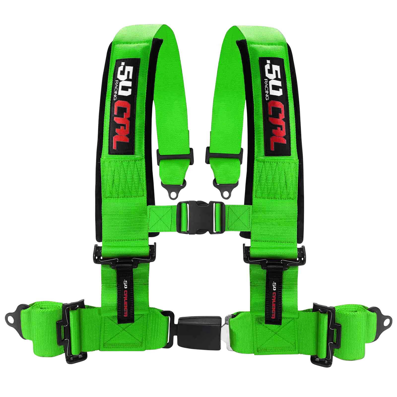 2" & 3" 4 point Harness with push button release