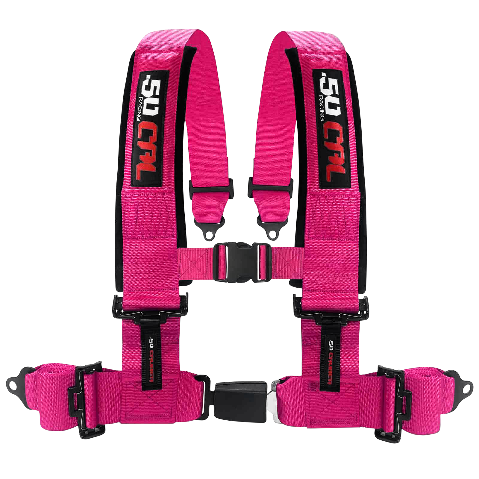 2" & 3" 4 point Harness with push button release