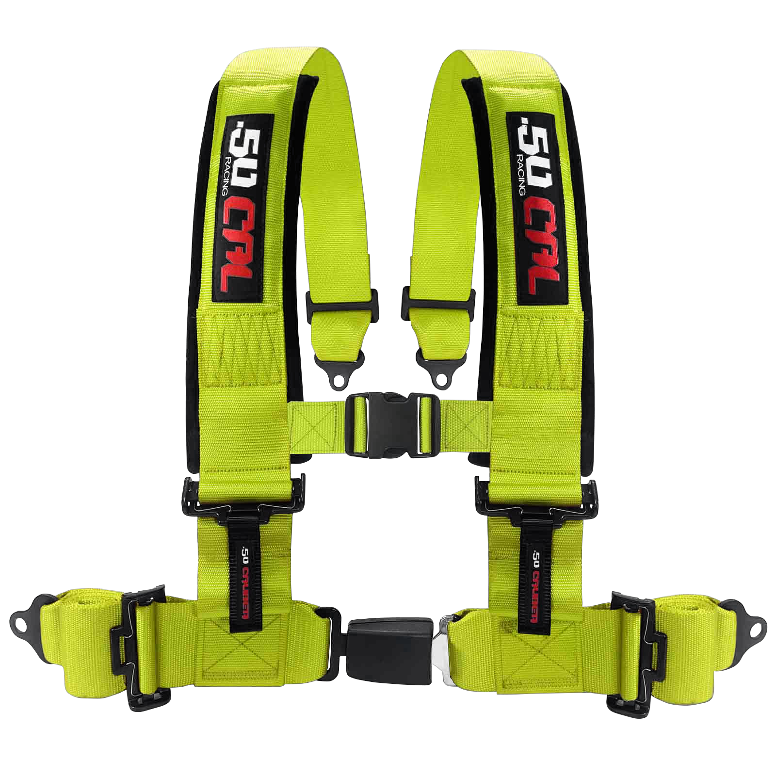 2" & 3" 4 point Harness with push button release