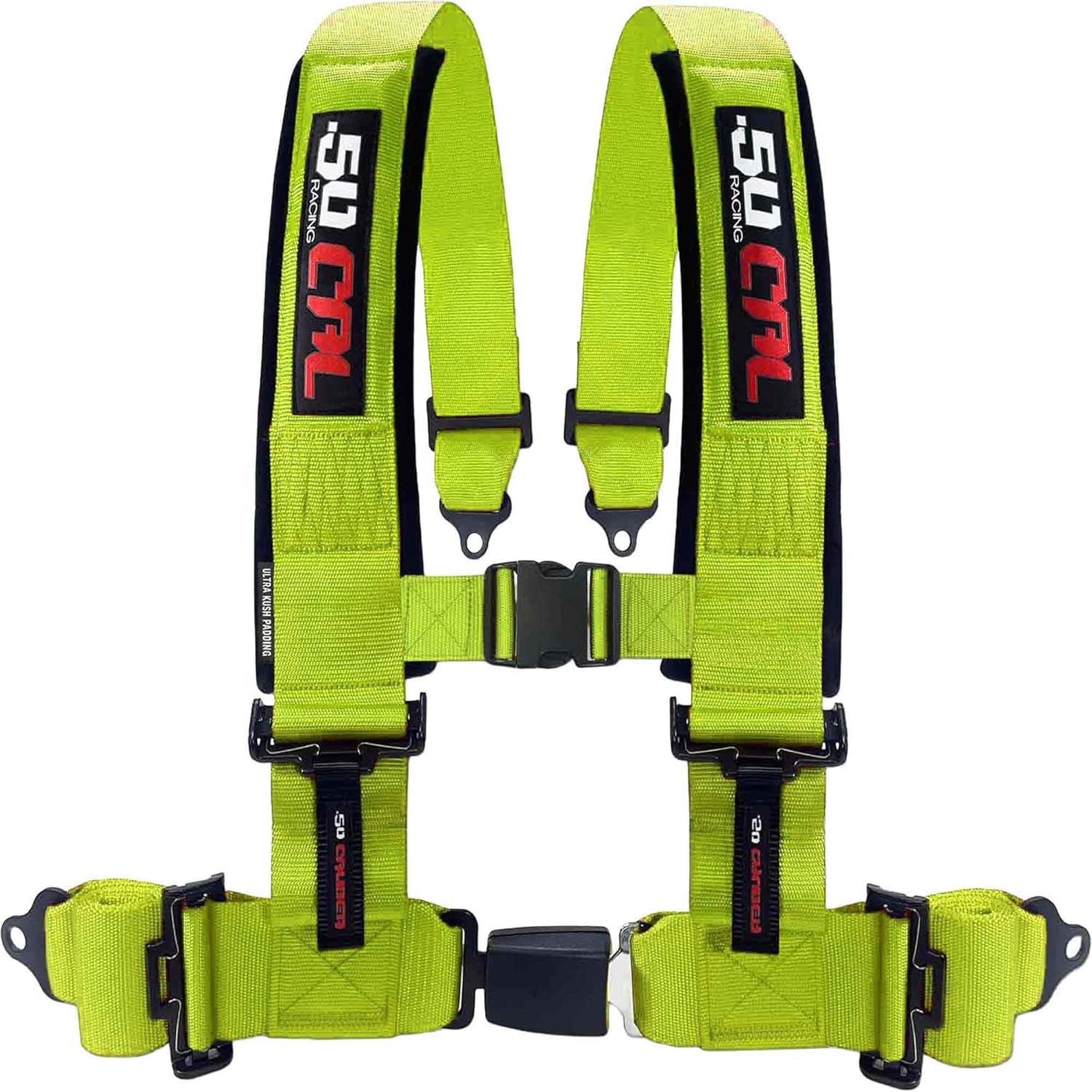 2" & 3" 4 point Harness with push button release