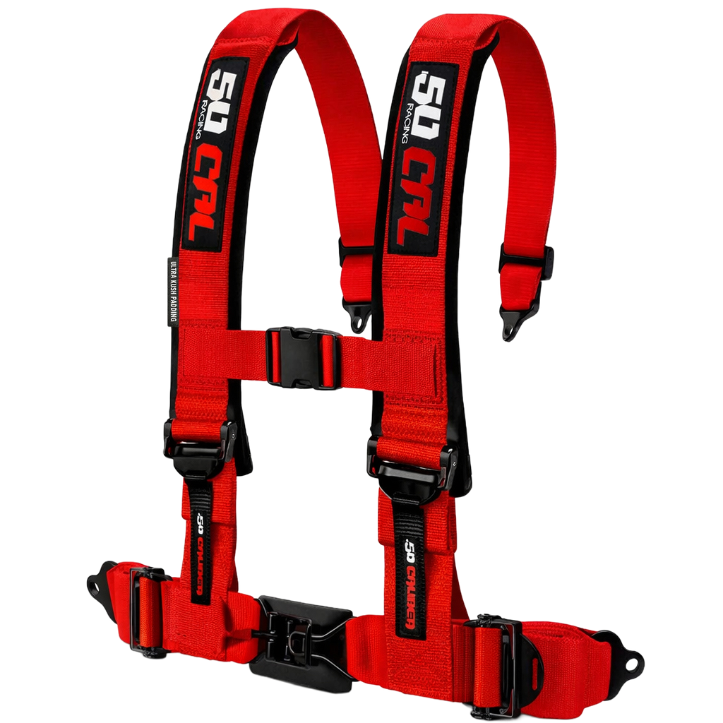 2" & 3" 4pt & 5pt Elite Series Race Latch "EZ" Adjust Harness