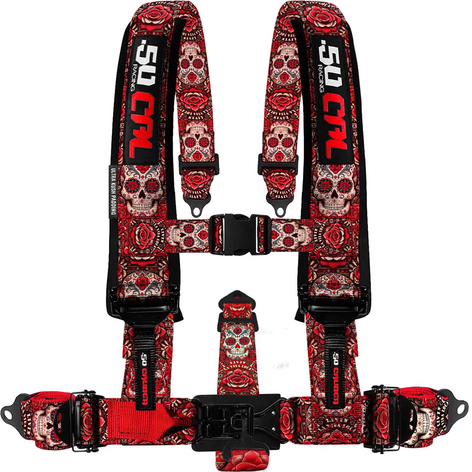 2" & 3" 4pt & 5pt Elite Series Race Latch "EZ" Adjust Harness