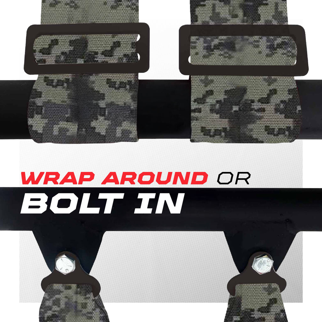 2" & 3" 4 point Harness with push button release