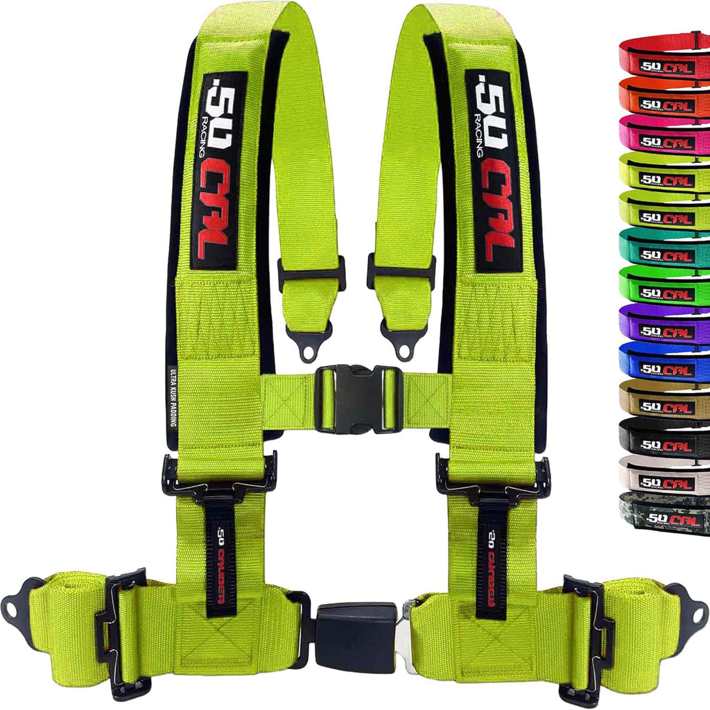 2" & 3" 4 point Harness with push button release